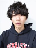 くしゃパーマメンズスタイル【中山】