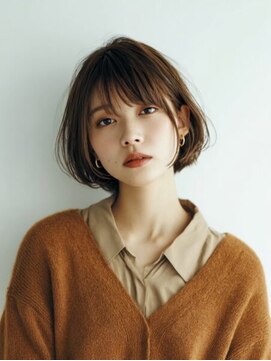 レリーオーファ 六甲(RelyOfa) 似合わせボブで大人の似合う[六甲/髪質改善/白髪ぼかし]