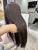 ディジョン(Dijon)&nbsp;韓国顔まわりレイヤーカットグレージュオリーブベージュブラウン