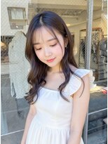 ブロウ ネックス ザ サロン 表参道(VLOW nex the salon)&nbsp;vlow表参道  流れるレイヤーヨシンモリ髪質改善　韓国　長屋