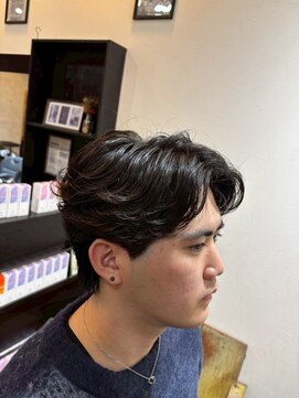 ヘアーワークス ボナ(HAIR WORKS bona.) センターパート