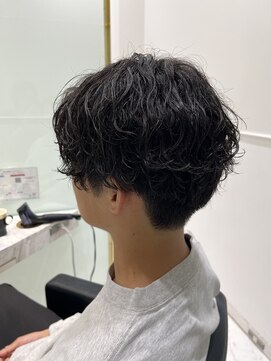 六本木美容室 白金店 マッシュツイストスパイラル波巻き