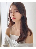 コア銀座メゾン(COA GINZA Maison)&nbsp;アンニュイな透け感「ココアグレージュ」×ニュアンスロング