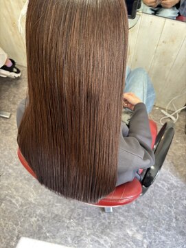 ロマンヤカタ ファース(ROMAN YAKATA fars) 髪質改善　透明感　艶イルミナカラー@田代3/3