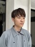【学割U24】メンズカット+カラー(ブリーチなし) ¥10450
