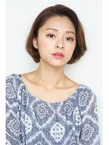 ヘアーメイク トレコローリ(hair make trecolori)&nbsp;【trecolori 津田沼】かき上げ風ショートボブ
