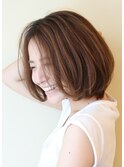 【３０代・４０代・５０代】大人の女性に人気の丸みボブ