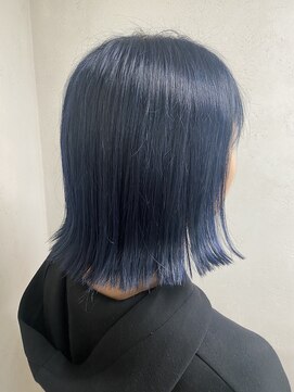 アジールヘア 東上野店(agir hair) ネイビーブルー
