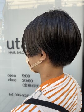 ウタ(uta) 刈り上げショート