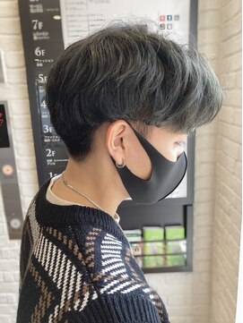 モリオフロムロンドン 松戸店(Morio from London) 【松戸 岩口】センターパート透け感ハンサムショート