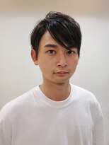 ヘアーデザイン ミヤビ 広尾(HAIR DESIGN MIYABI)&nbsp;メンズ　サラサラストレートのウルフヘア