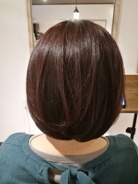 アンプヘアー(a.m.p hair) ツヤツヤまとまる丸ボブ☆