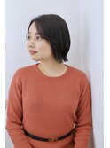 【fioフィオ】無彩色なボブスタイル