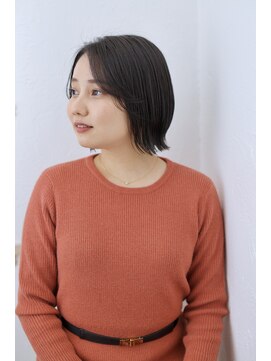 フィオ(fio) 【fioフィオ】無彩色なボブスタイル