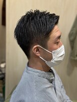 グレースマンカフェ(GRACE MAN CAFE)&nbsp;アップバングショートスタイル