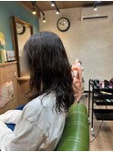 ロングのパーマスタイル