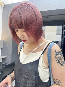 シオ ヘアー デザイン(Sio. hair design) ハイトーンボブ