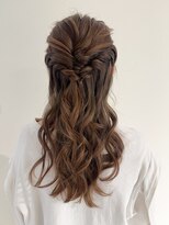 アヴァンスクロス あべのルシアス店(AVANCE.CROSS)&nbsp;ハーフアップ