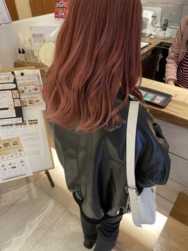 美容室 アイディー i-dee 透け感カラー