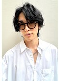 表参道roijirメンズカット ×センターパート