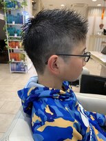 アッシュ 仙川店(Ash)&nbsp;オシャレスポーツ刈り　ソフトモヒカン　キッズカット
