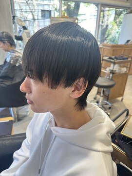 ヒビト 恵比寿 渋谷(HIBITO.) メンズ縮毛矯正 髪質改善 マッシュ