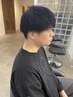 【メンズ対応/髪質改善ストレート】 縮毛矯正＋髪質改善TR＋カット