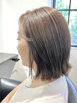 ファイブシーン アオヤマ(5SCENE AOYAMA) 切りっぱなしボブミニボブパーマくびれボブ外ハネボブブリーチ