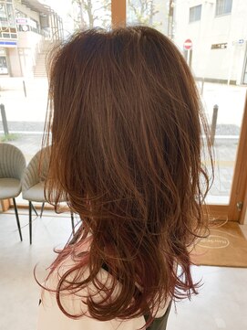 シアン 橋本店(Shian) レイヤーカット　インナーカラー