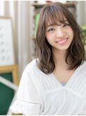 ニュアンスカラー透け感くせ毛風こなれヘアc5大宮20代30代40代