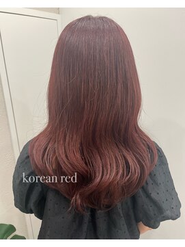 ウルア 吉祥寺店(ULUA) 髪質改善 艶髪 韓国風 エギョモリ レッドブラウン 吉祥寺