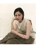 切りっぱなしボブ