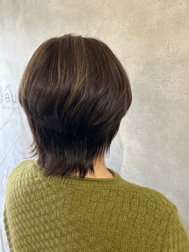 フルール(fleur) レイヤーカット×ハイライトカラー