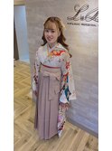 韓国風ハーフアップ