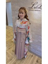 ラブーム(La Boom)&nbsp;韓国風ハーフアップ