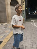 ハイセンス(HISENSE)&nbsp;メンズハイトーンスパイキーショートベリーショート【GIA】