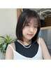 湿気に負けない前髪＆顔まわりストレート＋似合わせカット￥10560 吉祥寺