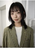 レディースミディアムレイヤーカット