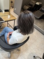 エリス ウメダ(Eliss umeda)&nbsp;コントラストハイライト×ホワイトグレー