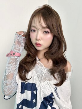 オニキス(ONYX) C208ブリーチ無しダブルカラーオリーブベージュ韓国レイヤー