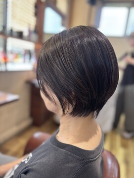 ヘアー キューブ フィール 都町店(hair cube feel) ショートボブ