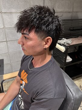 ノル 栄矢場町(nol) 刈り上げすぎない短髪パーマ(ツイストパーマ/海外風パーマ)