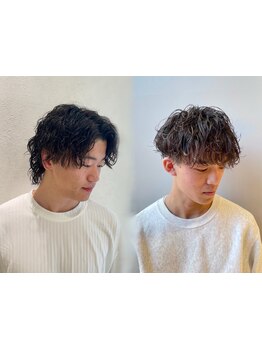 【栄１分/22時迄/完全個室】全席個室で周りを気にせずカッコよく！再現性高いメンズパーマ＆メンズカット◎