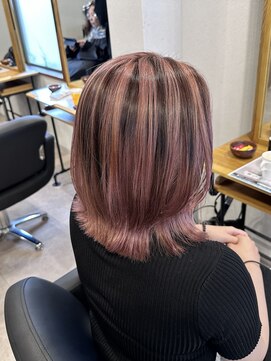 アフェクト 上大岡(affect) バレイヤージュ/アンブレラカラー/ピンク/デザインカラー/上大岡