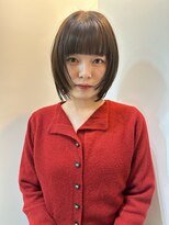 カシェル(cashel kishaba)&nbsp;レイヤーボブ×ブラウン