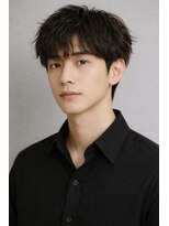 アグ ヘアー アクト 姫路駅前おみぞ筋店(Agu hair act) ブルーカラー 波打ちパーマ 韓国ヘア