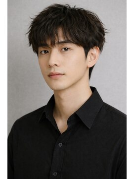 アグ ヘアー アクト 姫路駅前おみぞ筋店(Agu hair act) ブルーカラー 波打ちパーマ 韓国ヘア