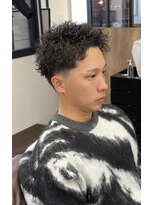 バタクラン(BATACLAN) ピンパーマ#メンズ#メンズカット#眉毛#パーマ#メンズサロン