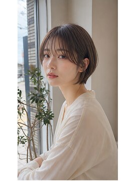 ビーアップヘアー(be:up hair) 清潔感で決まるナチュラルショート