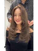 ハイライトバタフライレイヤー海外レイヤーカットイルミナカラー